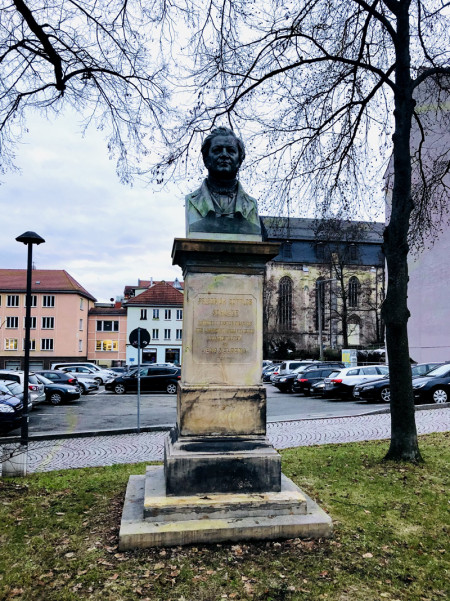 Denkmal Friedrich Gottlob Schulze am Fürstengraben Jena